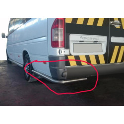 Купити Задні куточки AK-SO (нерж.) Довга база для Volkswagen LT 1995-2006 рр