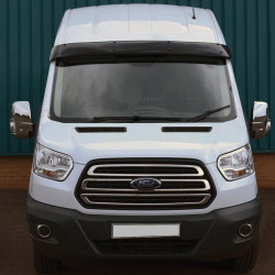 Купити Козирьок на лобове скло (чорний глянець, 5мм) для Ford Transit 2014- рр