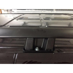 Купить Рейлинги черные ELITE (пласт. ножки) Короткая база (SHORT) для Mercedes Vito/V-class W447 2014- гг