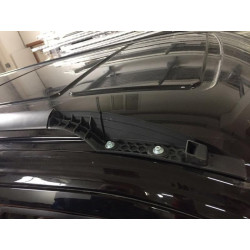 Купить Рейлинги черные ELITE (пласт. ножки) Длинная база (EXTRALONG) для Mercedes Vito/V-class W447 2014- гг