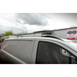 Купити Рейлінги ELITE Хром (пласт. ніжка) Середня база (Long) для Mercedes Vito / V-class W447 2014- рр