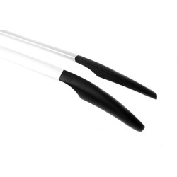 Купити Рейлінги Хром CAN Оригінальний дизайн (метал. ніжки) Коротка база (SHORT) для Mercedes Vito / V-class W447 2014- рр