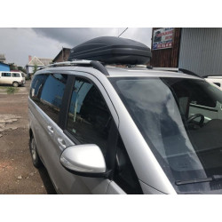 Купити Рейлінги Хром CAN Оригінальний дизайн (метал. ніжки) Середня база (LONG) для Mercedes Vito / V-class W447 2014- рр