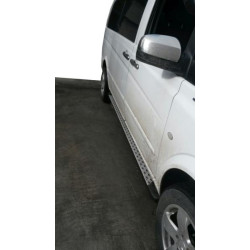 Купить Боковые пороги Dot-line (2 шт., алюм.) Длинная база для Mercedes Viano 2004-2014 гг