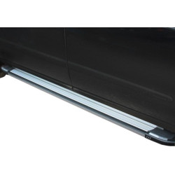 Купити Бокові пороги Rainbow (2 шт., Алюміній) Довга база для Mercedes Viano 2004-2014 рр