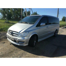 Купити Накладка на бампер BRB V1 (під фарбування) 2010-2015 рік для Mercedes Vito W639 рр
