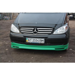 Купити Накладка на бампер BRB V1 (під фарбування) 2010-2015 рік для Mercedes Vito W639 рр