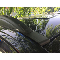 Купить Рейлинги черные Skyport (сплошной метал) Длинная база (EXTRALONG) для Mercedes Viano 2004-2014 гг