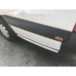 Купить Боковые трубы за задним колесом (2 шт, нерж) Long база, 60мм для Mercedes Sprinter W907/W910 2018- гг