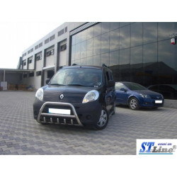 Купить Кенгурятник WT003/004 (нерж.) без надписи, 51 мм для Renault Kangoo 2008-2020 гг