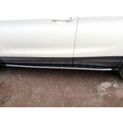 Купити Бокові пороги Оригінал V2 (2 шт) для Nissan Qashqai/Rogue Sport 2014-2021 рр