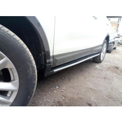 Купити Бокові пороги Оригінал V2 (2 шт) для Nissan Qashqai/Rogue Sport 2014-2021 рр