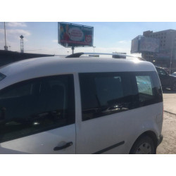 Купити Рейлінги хром Максі база, Пластикова ніжка для Volkswagen Caddy 2010-2015 рр