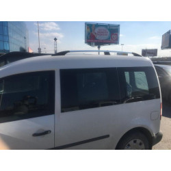 Купити Рейлінги хром Максі база, Металеві ніжки для Volkswagen Caddy 2010-2015 рр