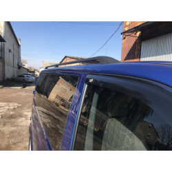 Купити Рейлінги Чорні Довга база, Пластикові ніжки для Volkswagen T6