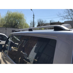 Купить Рейлинги Skyport (серый мат) Длинная база для Volkswagen T6