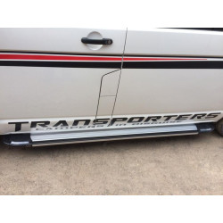 Купити Бокові пороги Rainbow (2 шт., алюміній) Довга база для Volkswagen T6