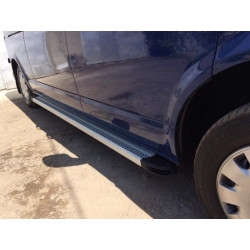 Купити Бокові пороги Maya V2 (2 шт., алюміній) Довга база для Volkswagen T6