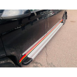 Купити Бокові пороги Maya V2 (2 шт., алюміній) Довга база для Volkswagen T6