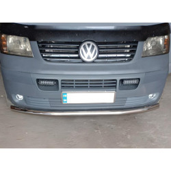 Купити Нижня одинарна губа (нерж) 42 мм для Volkswagen T5 Caravelle 2004-2010 рр