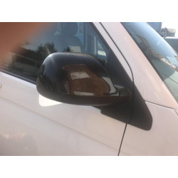 Купить Накладки на зеркала (2 шт, карбон) Покрытие под карбон для Volkswagen T5 2010-2015 гг