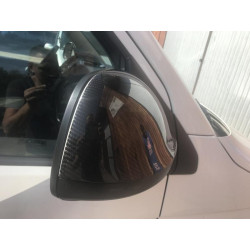 Купить Накладки на зеркала (2 шт, карбон) Покрытие под карбон для Volkswagen T5 2010-2015 гг