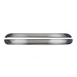 Купить Боковые пороги Maydos V2 (2 шт., нерж) для Volkswagen Amarok 2010-2022 гг