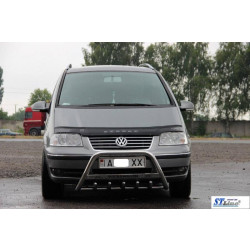Купити Кенгурятник WT004 (нерж) 60 мм для Volkswagen Sharan 1995-2010 рр