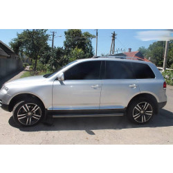 Купити Рейлінги Хром (Пласт. Ніжки) Пластикова ніжка для Volkswagen Touareg 2002-2010 рр