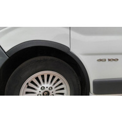 Купити Накладки на колісні арки (4 шт, чорні) 2001-2007, чорний метал для Nissan Primastar рр