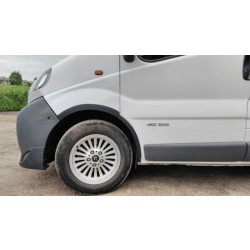 Купити Накладки на колісні арки (4 шт, чорні) 2001-2007, чорний метал для Nissan Primastar рр