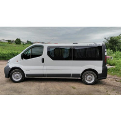 Купити Накладки на колісні арки (4 шт, чорні) 2001-2007, чорний пластик для Opel Vivaro рр