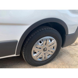 Купити Накладки на колісні арки (4 шт, чорні) 2001-2007, чорний пластик для Opel Vivaro рр