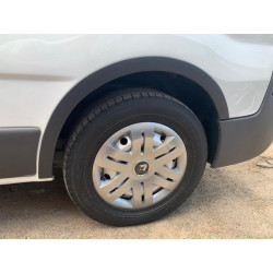 Купити Накладки на колісні арки (4 шт, чорні) 2001-2007, чорний пластик для Opel Vivaro рр