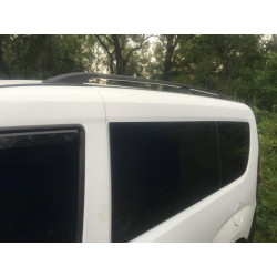 Купити Рейлінги Чорні Максі, Пластикові ніжки для Opel Combo 2012-2018 рр