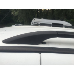 Купити Рейлінги Чорні Максі, Чавунні ніжки для Opel Combo 2012-2018 рр