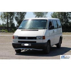 Купити Нижня губа з грилем ST010 (нерж) 60мм для Volkswagen T4 Caravelle/Multivan