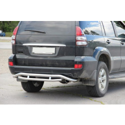 Купити Задній захист AK008-1 для Toyota Land Cruiser Prado 120