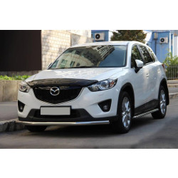 Купити Передній захист ST008 (нерж) для Mazda CX-3 2015- рр