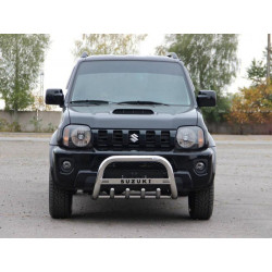 Купити Кенгурятник QT006 (нерж) для Suzuki Jimny 1998-2018 рр