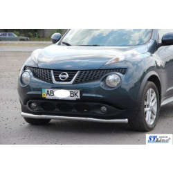 Купити Передній захист ST008-2 (нерж) для Nissan Juke 2010-2019 рр