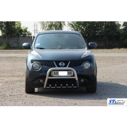 Купить Кенгурятник QT012 (нерж) для Nissan Juke 2010-2019 гг