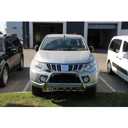 Купить Кенгурятник WT003 (нерж) для Mitsubishi L200 2015-2024 гг