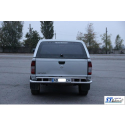 Купить Задняя защита AK004 (нерж) для Nissan NP300 1999-2015