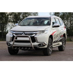Купить Кенгурятник WT008 (нерж) для Mitsubishi Pajero Sport 2015- гг