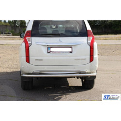 Купить Задняя защита AK005 (нерж) для Mitsubishi Pajero Sport 2015- гг