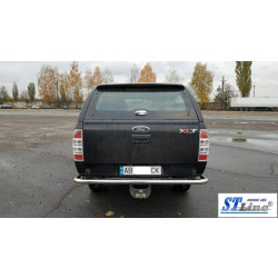 Купить Задняя защита AK005 (2 шт, нерж.) для Ford Ranger 2007-2011 гг