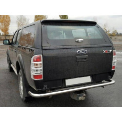 Купить Задняя защита AK005 (2 шт, нерж.) для Ford Ranger 2007-2011 гг