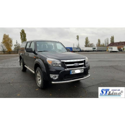 Купить Передняя защита ST008 (нерж) для Ford Ranger 2007-2011 гг