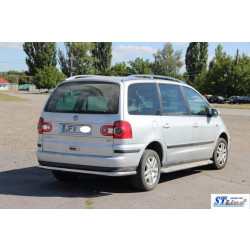 Купить Задняя защита AK005 для Volkswagen Sharan 1995-2010 гг